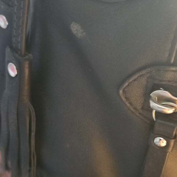 Coach Black Leather Shoulder Bag - Picture 4 of 11